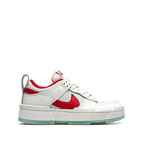 ナイキ レディース スニーカー シューズ Dunk low disrupt "summit white/gym red" sneakers White|asty