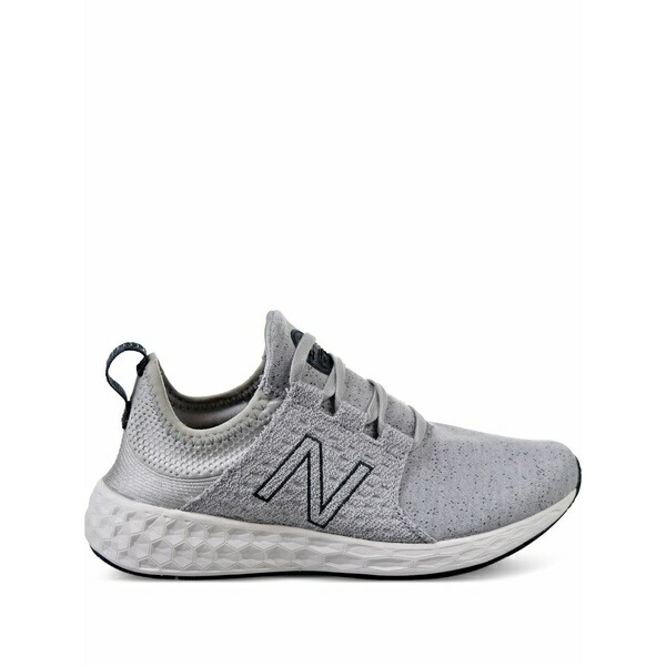 ニュー平衡にする レディース スニーカー シューズ Fresh foam cruz knitted sneakers Grey