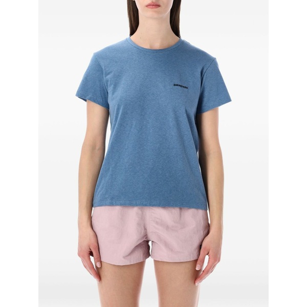 パタゴニア レディース Tシャツ トップス P-6 t-shirt Blue