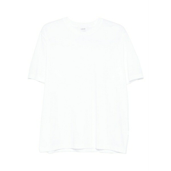 ラルディーニ メンズ Tシャツ トップス Short-sleeve cotton t-shirt White|asty