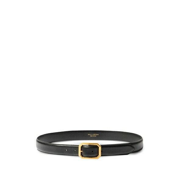 ニリロータン レディース 三尺帯 付属物 Buckle belt Black
