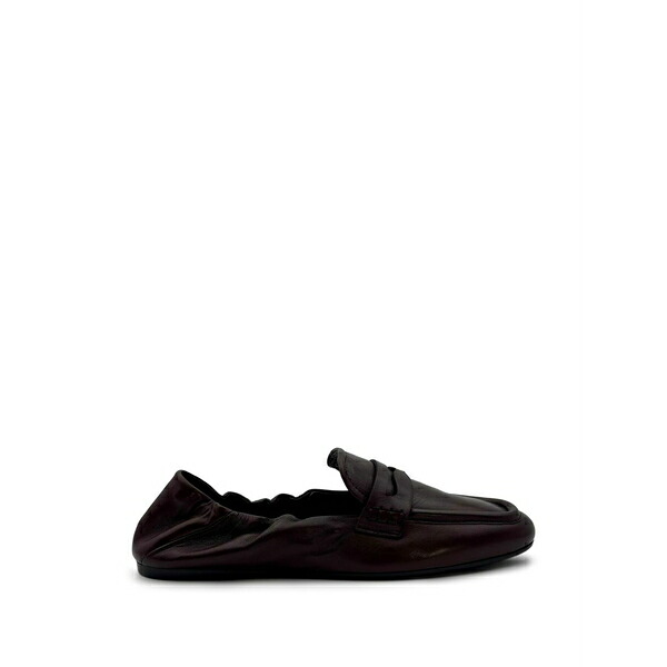 グリエルモ ロッタ レディース スリッポン・ローファー シューズ Penny loafers Brown