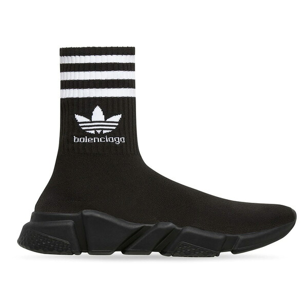 Balenciaga バレンシアガ レディース スニーカー  【Balenciaga x adidas Speed Trainer Black (Women\u0027s)】  大いさ US_5(22.0糎) Black レディース靴-スニーカー-靴