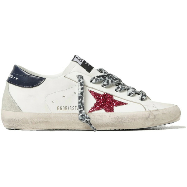 Golden Goose ゴールデングース レディース スニーカー  【Golden Goose Super-Star White Pink Cheetah (Women)】  サイズ US_8(25.0cm) White/Pink/Black