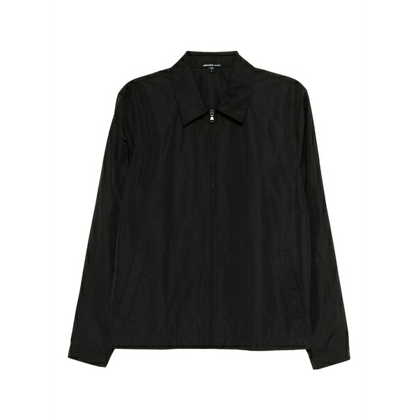 ジェームス パース メンズ ジャケット＆ブルゾン アウター Zipped lightweight jacket Black｜asty