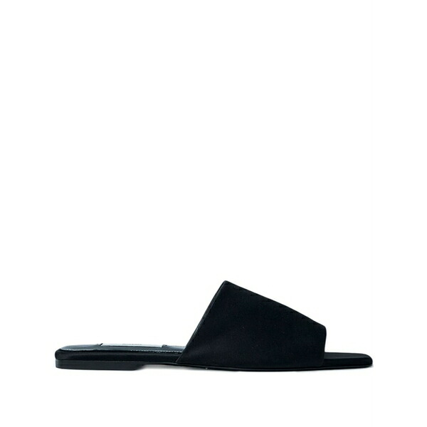 トーテム レディース サンダル シューズ Bandeau-style slides Black｜asty