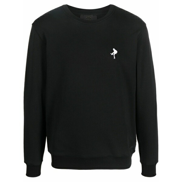リミタート メンズ パーカー・スウェットシャツ アウター Photograph-print long-sleeved sweatshirt Black