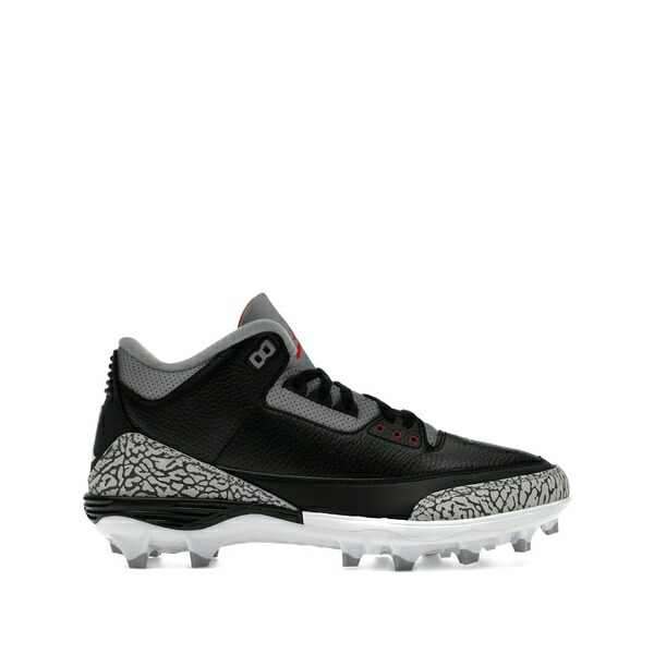 ジョーダン メンズ スニーカー シューズ Jordan 3 mid trainers Black｜asty