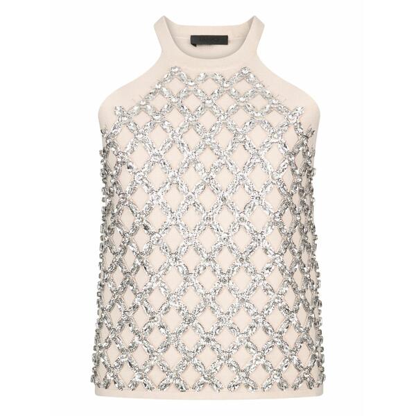 リュージョー レディース プルオーバー トップス Embellishment top Neutrals