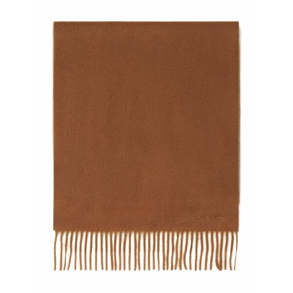 ランバン メンズ えり巻き・袈裟・えり巻き 付属物 Fringed wool scarf Neutrals