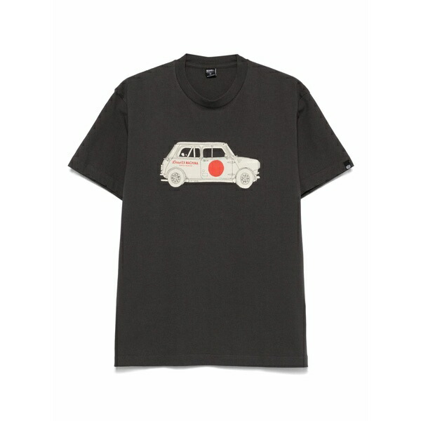 デウス 抽出エキス マキナ メンズ プルオーバー トップス Mini t-shirt Grey