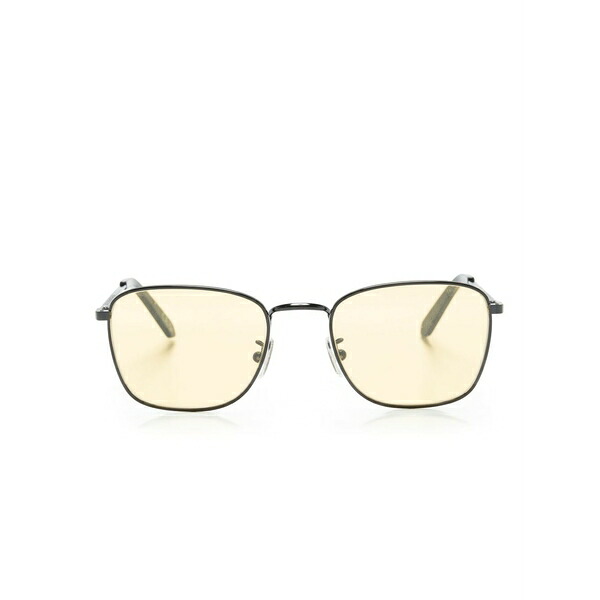 レトロスーパーフューチャー メンズ サングラス・アイウェア アクセサリー Strand square-frame sunglasses Black｜asty