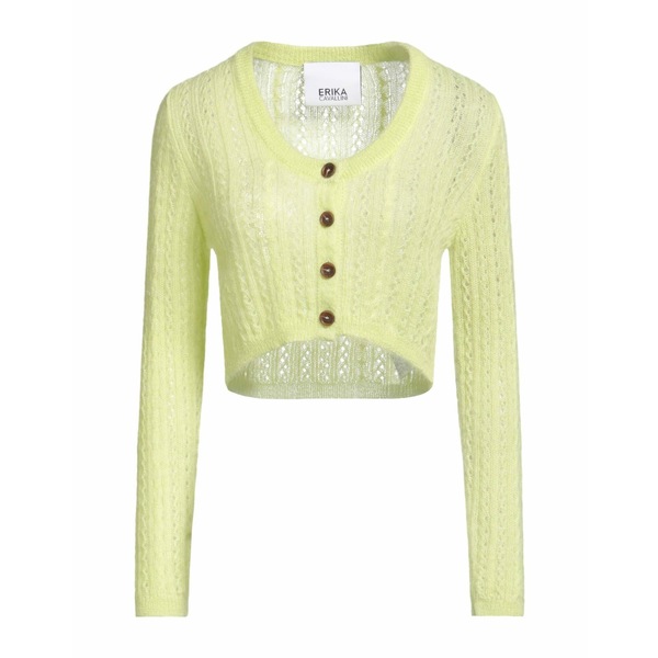 【貨物輸送無料】 エリカ属・カヴァリーニ レディース ジレー アウター Cardigans Green
