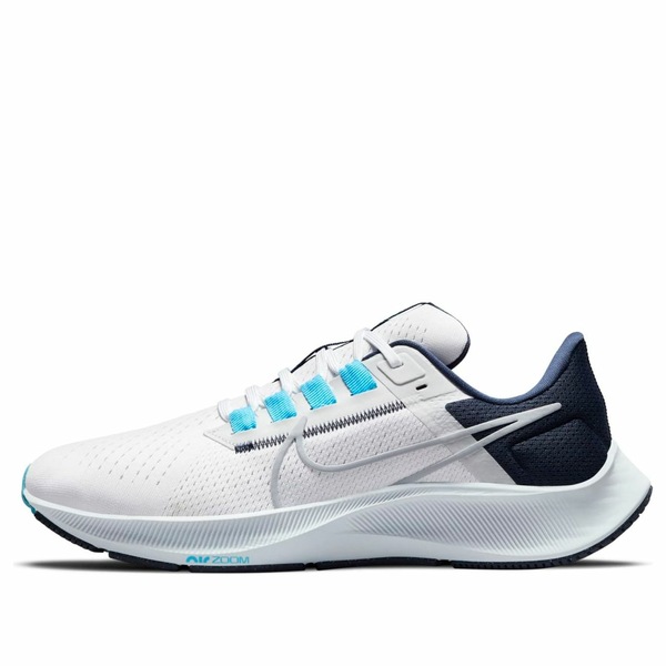 Nike ナイキ メンズ スニーカー 【Nike Air Zoom Pegasus 38 'White Midnight Navy' CW7356-101】 サイズ US_11(29.0cm)|asty