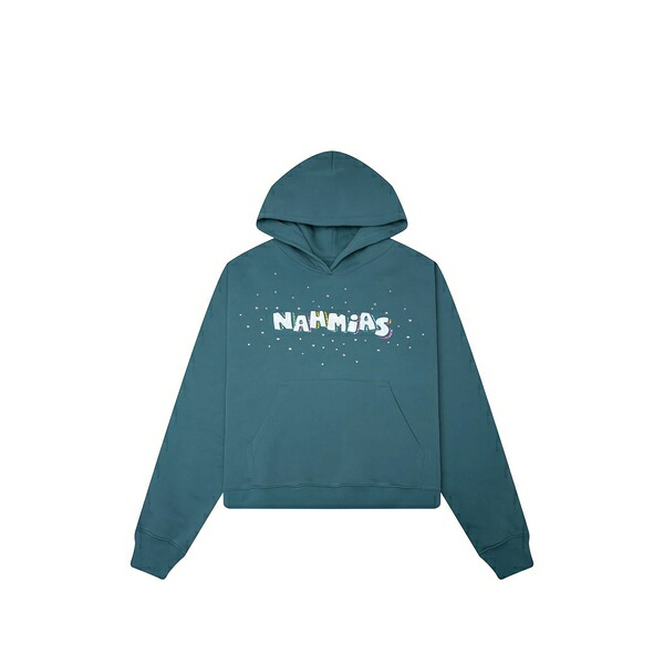 ナミアス メンズ パーカー・スウェットシャツ アウター Flower trip hoodie Blue