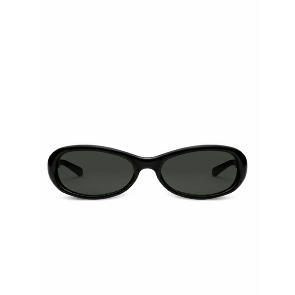 ジェントルモンスター メンズ サングラス・アイウェア 付属物 Groovy 01 oval-frame sunglasses Black