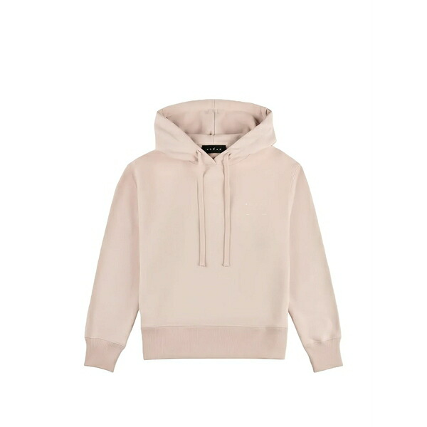ホー火器 レディース 編み物\u0026プルオーバー アウター Logo-print drawstring hoodie Neutrals