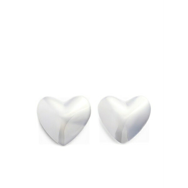 ジャンパトゥ レディース ピアス＆イヤリング アクセサリー Heart clip earrings Silver｜asty