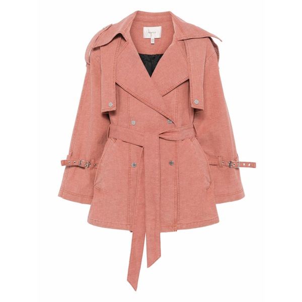 ゲタス レディース 厚地の外套 アウター Gzopa coat Red