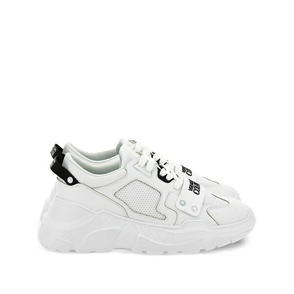 呼びりん探し回る メンズ スニーカー シューズ Mesh-panelled sneakers White