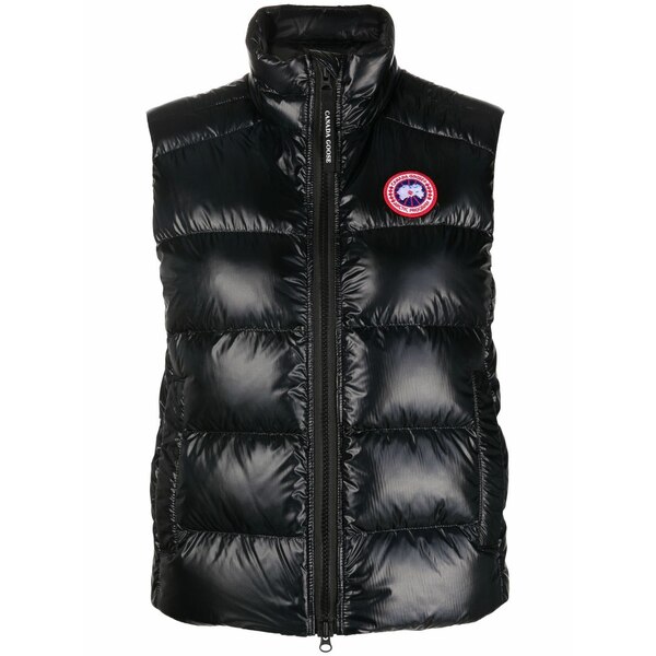 カナダグース レディース 厚地の外套 アウター Cypress puffer gilet Black