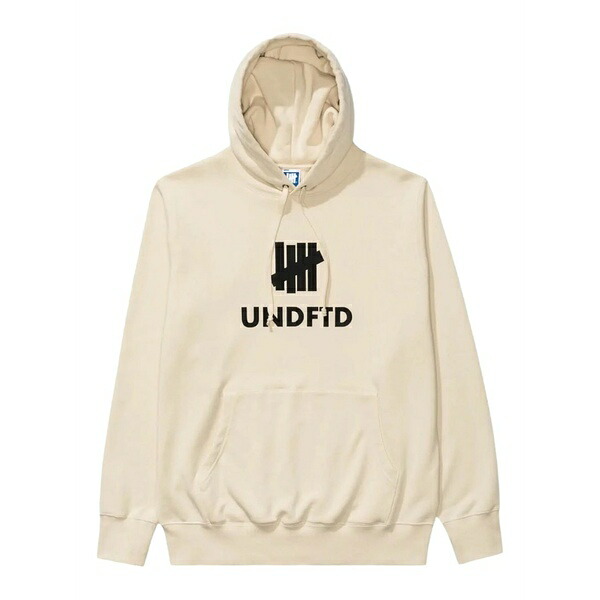 アンディフィーテッド メンズ パーカー・スウェットシャツ アウター Icon logo-print hoodie Neutrals