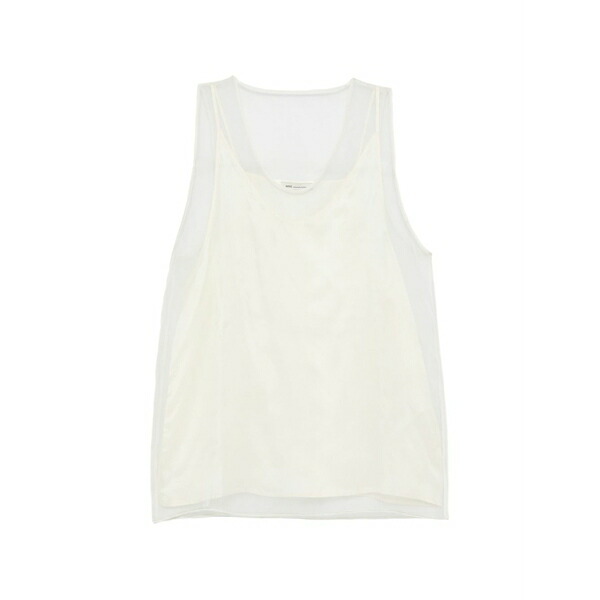 意中の女 レディース プルオーバー トップス Layered silk top Neutrals