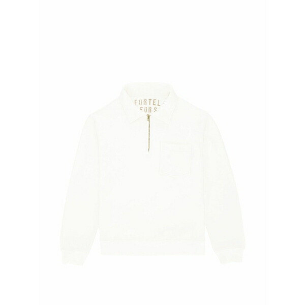 フォルテラ メンズ パーカー・スウェットシャツ アウター Half-zip sweatshirt Neutrals