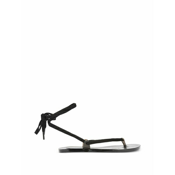 アンシエントグリークサンダル レディース サンダル シューズ Lace-up thong sandals Black