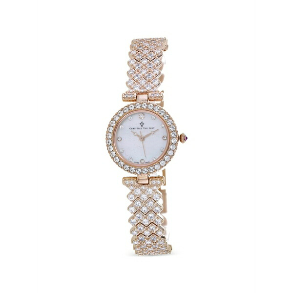 クリスチャンバンサント レディース ウオッチ 付属物 Romana 25粍 watch White