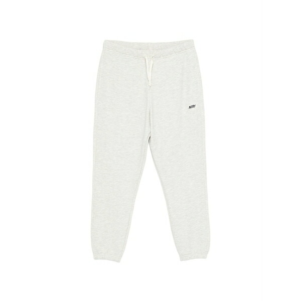 オートリー メンズ 心地好いズボン下 ボトムス Logo-embroidered track pants Grey