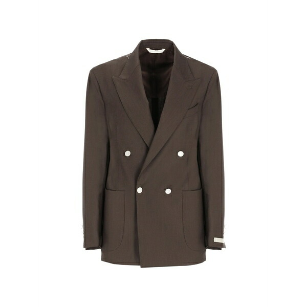 ブリ後ろ側 1949 レディース 上衣＆上衣 アウター Blanchette double-breasted blazer Brown
