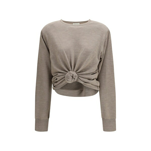 マグダ・ブトリム レディース 編み物\u0026スウェーター アウター Knot-detail sweater Neutrals