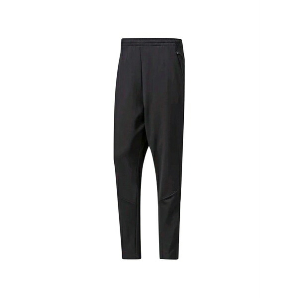 アディダス メンズ 心地好いズボン下 ボトムス Zip side pockets trousers Black