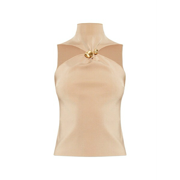 ブームガイア レディース カットソー トップス Katherine mock-neck top Neutrals