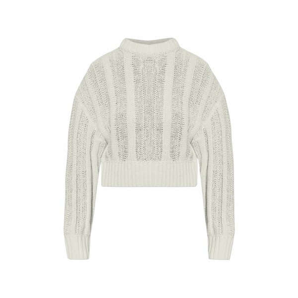 イロ レディース 編み物\u0026プルオーバー アウター Melyora sweater  Neutrals