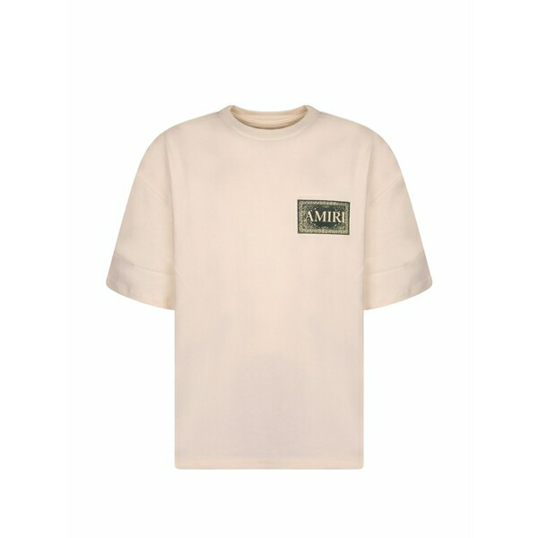 アミリ メンズ ティーシャツ トップス Short-sleeves t-shirt Neutrals