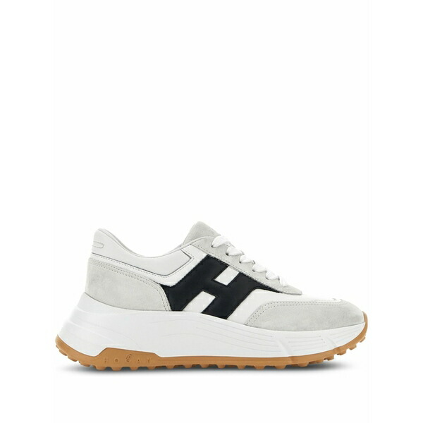 ホー火器 レディース スニーカー シューズ Hi-fi logo sneakers White