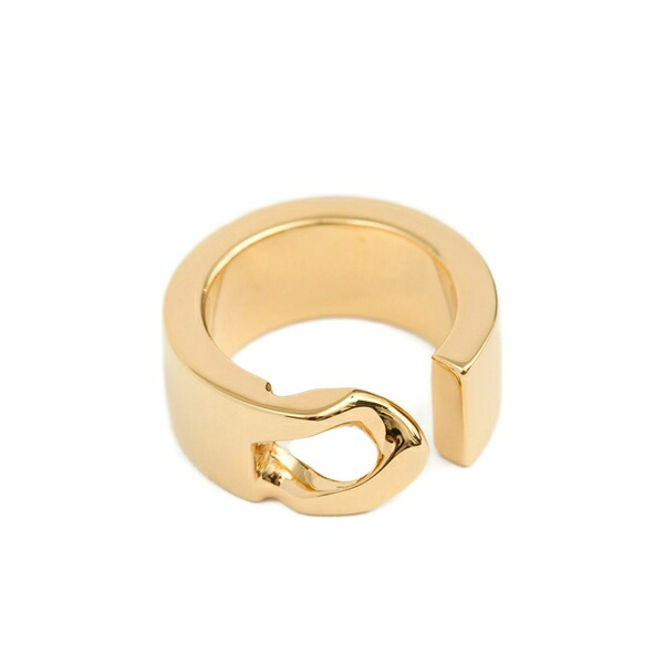 マルタンマルジェラ メンズ 輪っか 付属物 Minimal logo 3粍 ring Gold
