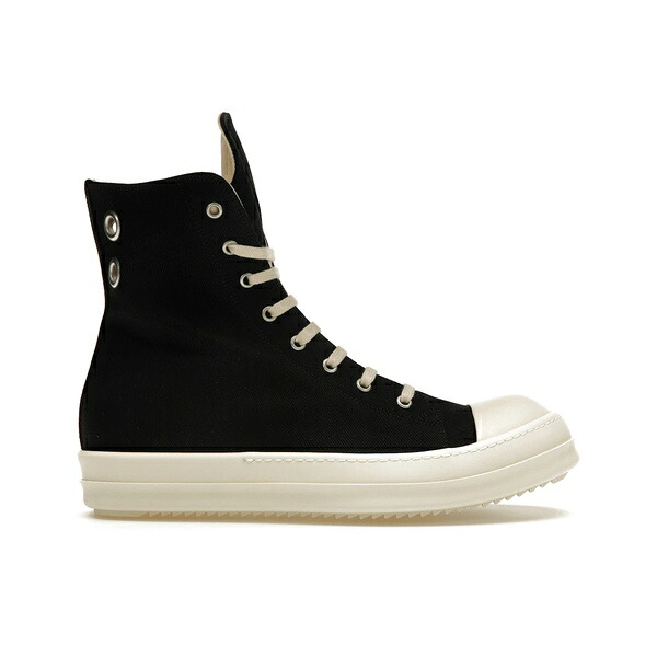 Rick Owens リックオウエンス メンズ スニーカー  【Rick Owens DRKSHDW High Top Black Milk】  大きさ US_9(27.0糎) Black/Milk