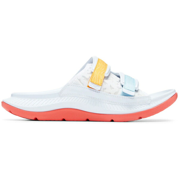Hoka One One ホカオネオネ メンズ スニーカー 【Hoka Ora Luxe White Camellia (All Gender)】 サイズ US_M_4 White/Camellia｜asty