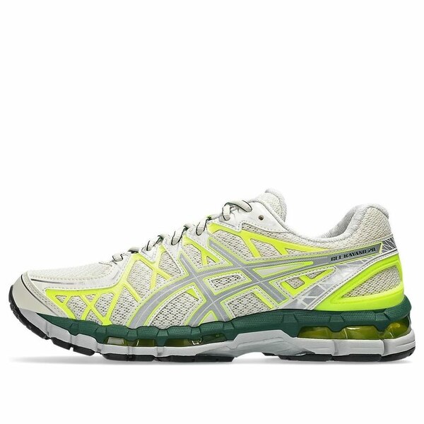 ASICS アシックス メンズ スニーカー 【ASICS Gel-Kayano 20 'Cream Pure Silver' 1203A388-103】 サイズ US_M_4.5｜asty 116,800円