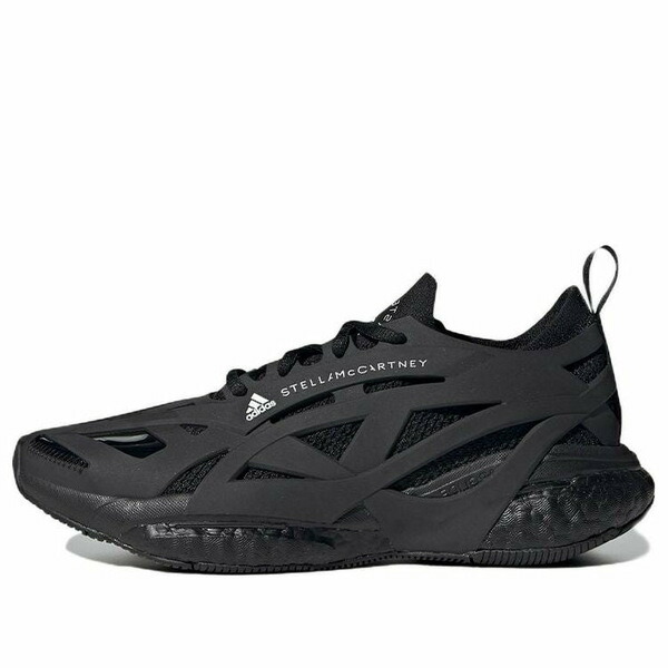 adidas アディダス レディース スニーカー 【(WMNS) adidas x Stella McCartney Solarglide 'Triple Black' HQ5961】 サイズ US_9(26.0cm)｜asty