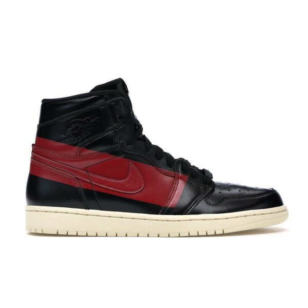 Jordan ジョーダン メンズ スニーカー  【Jordan 1 Retro High OG Defiant Couture】  大いさ US_7(25.0珊) Black/Gym Red-Muslin 靴-スニーカー-メンズ靴
