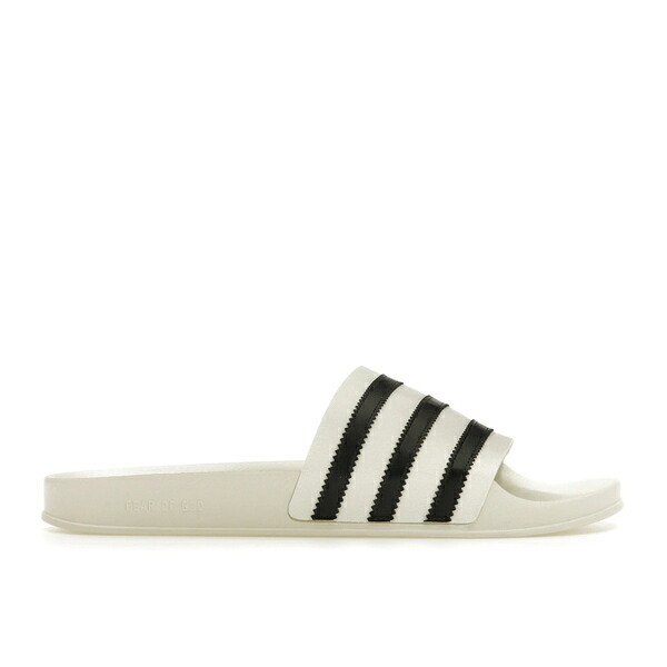 adidas アディダス メンズ スニーカー 【adidas Fear of God Athletics Adilette Cream White】 サイズ US_M_15 Cream White/Cream White/Cream White｜asty