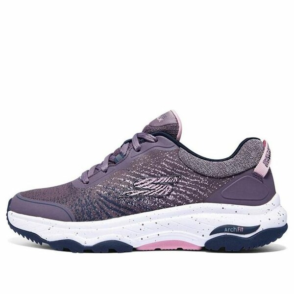 Skechers スケッチャーズ レディース スニーカー Purple/White 【(WMNS) Skechers Go Walk Arch Fit Outdoor Wild Shoes 'Purple White' 124448-MVE】 サイズ US_7(24.0cm)画像