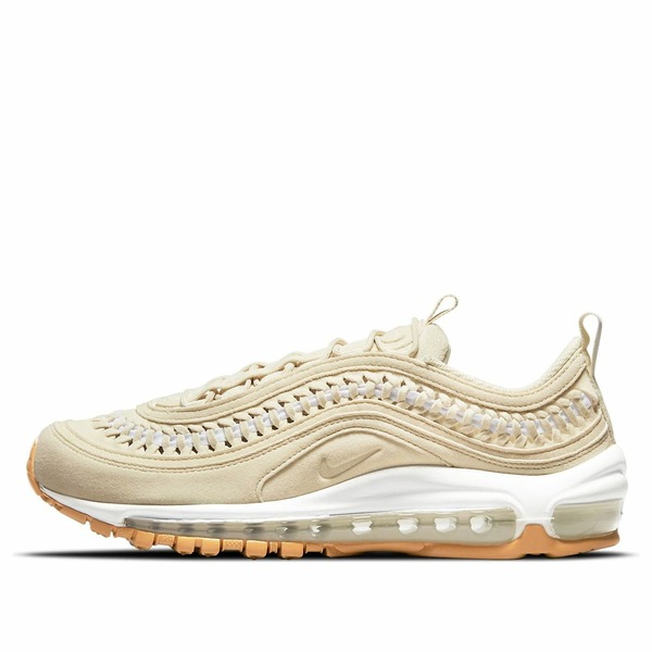 Nike ナイキ レディース スニーカー Creamy 【(WMNS) Nike Air Max 97 LX \u0027Woven Fossil\u0027 DC4144-200】  大きさ US_6.5(23.5糎)