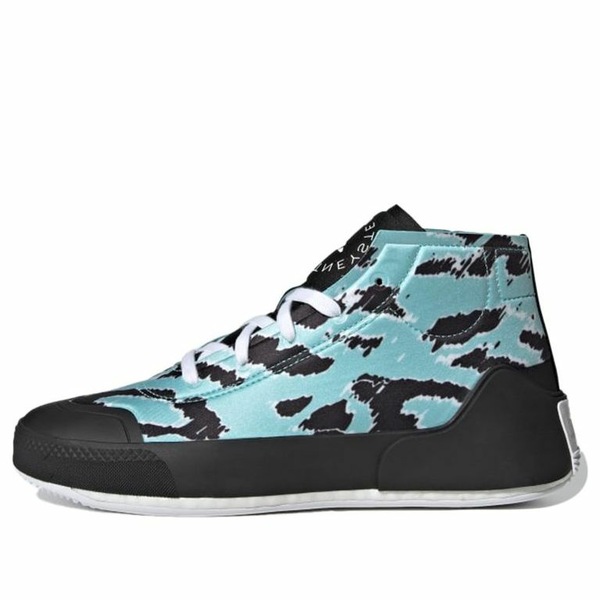 adidas アディダス レディース スニーカー Black/Blue 【(WMNS) adidas Stella McCartney x adidas Treino Mid Graphic 'Black Blue' GZ4382】 サイズ US_7(24.0cm)|asty