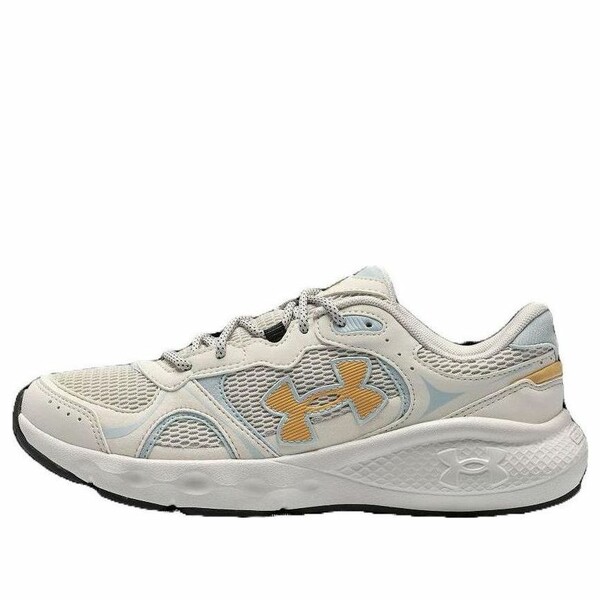 Under Armour アンダーアーマー レディース スニーカー Beige/White/Blue 【(WMNS) Under Armour Charged Vantage Lux2 Sneakers 'Beige White' 3028449-100】 サイズ US_5.5(22.5cm)｜asty