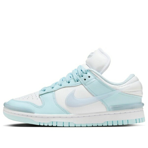 Nike ナイキ レディース スニーカー White/Glacier Blue/Football Grey 【(WMNS) Nike Dunk Low Twist \u0027Glacier Blue\u0027 DZ2794-103】  大きさ US_6(23.0糎)